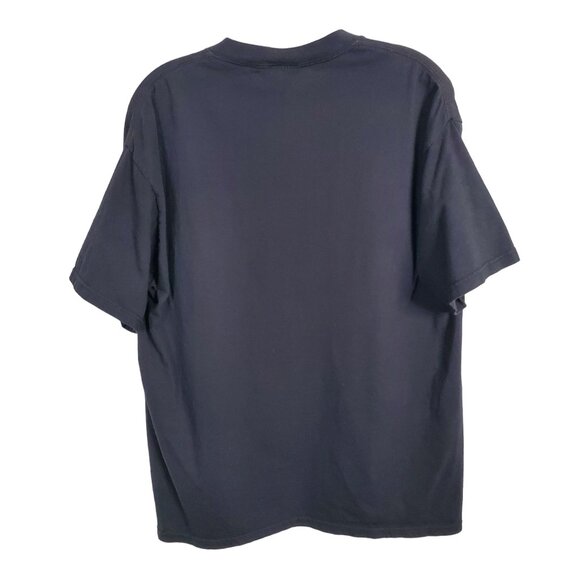 Kiss Army Size L T-Shirt Vintage Vinyl 2005 100% Cotton Black Camo Spellout Y2K - Picture 2 of 6